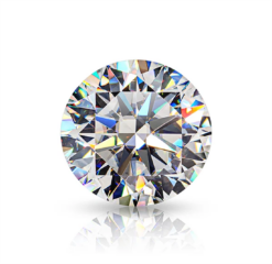 Synthetic Gemstones Moissanite 6A, Round DEF Color