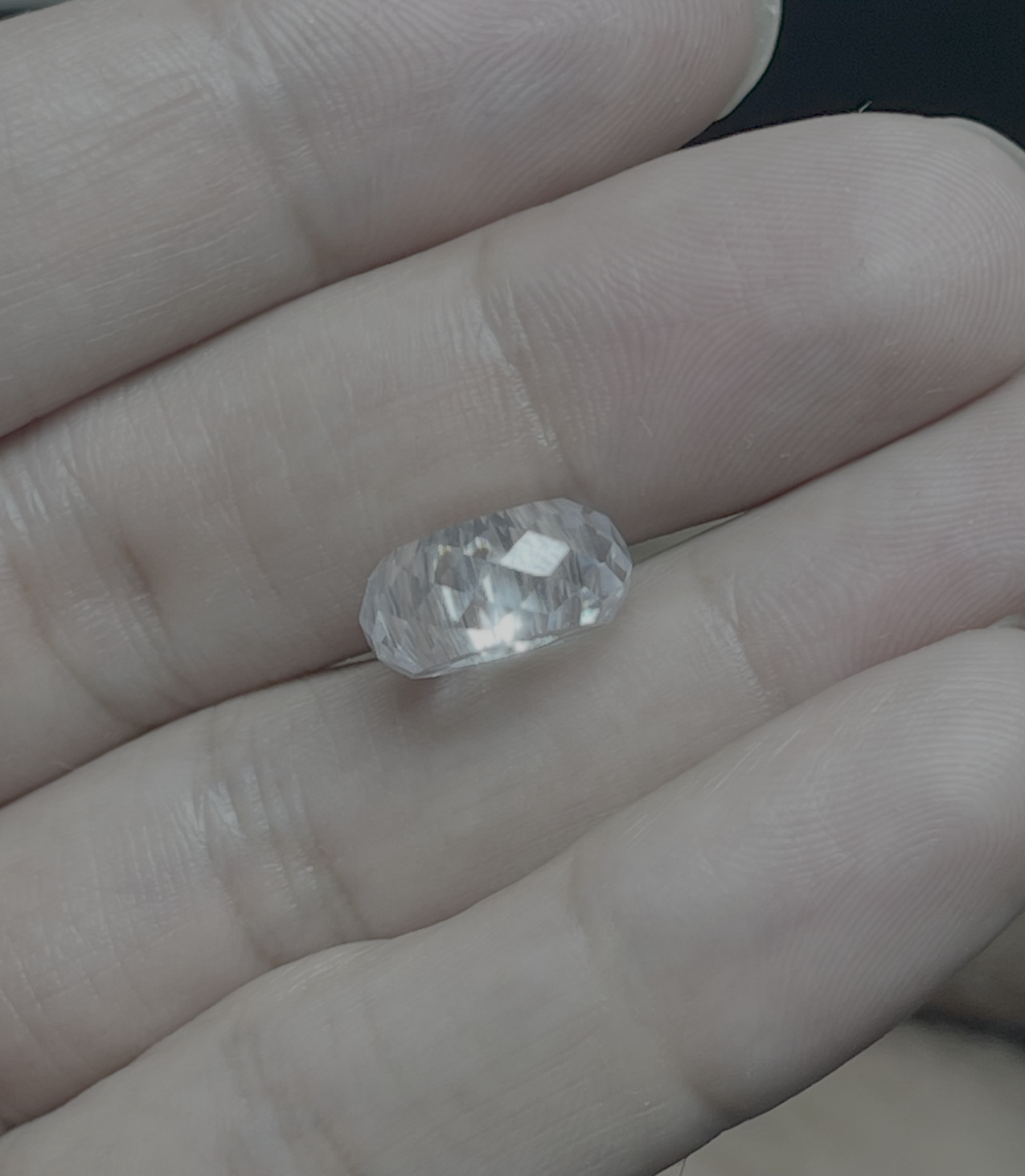 Cubic Zirconia White, Pandora Beads