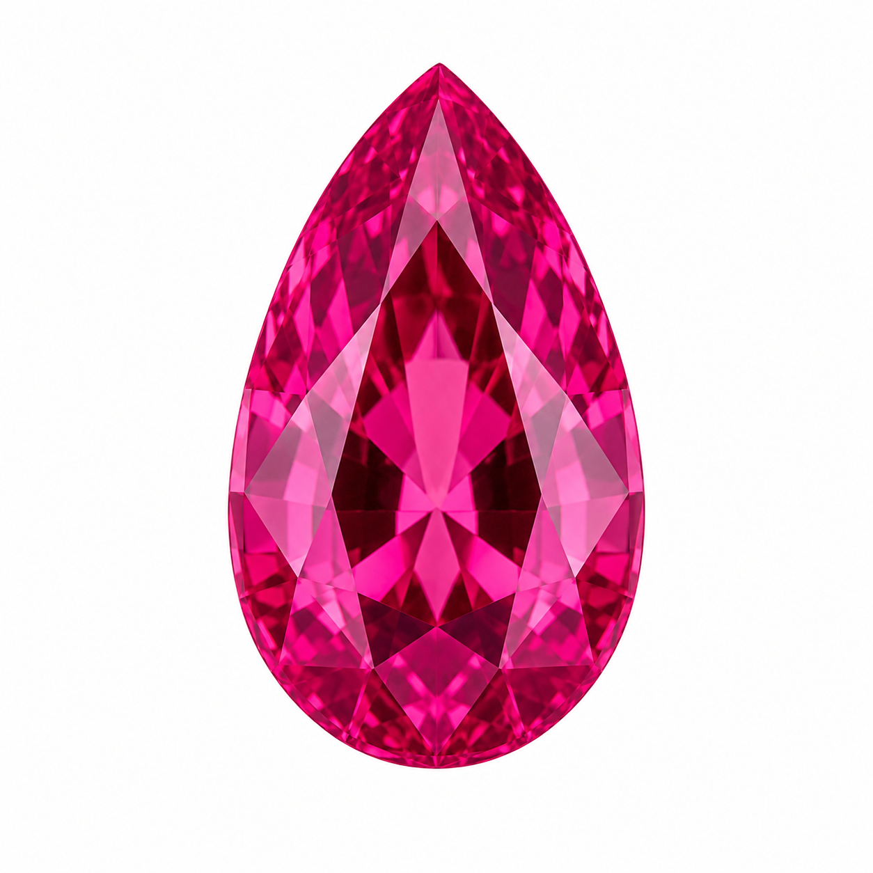 Hydrothermal Rubellite , Pear