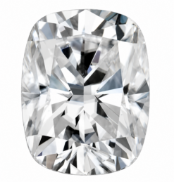Synthetic Gemstones Moissanite, Elongated Cushion AA