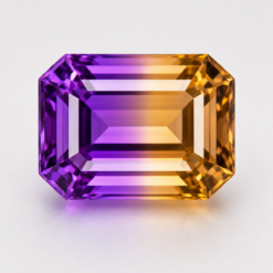 Natural Ametrine, Octagon