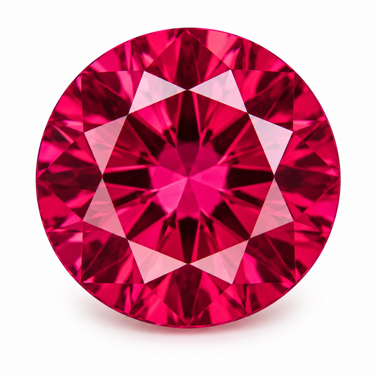 Hydrothermal Rubellite , Round