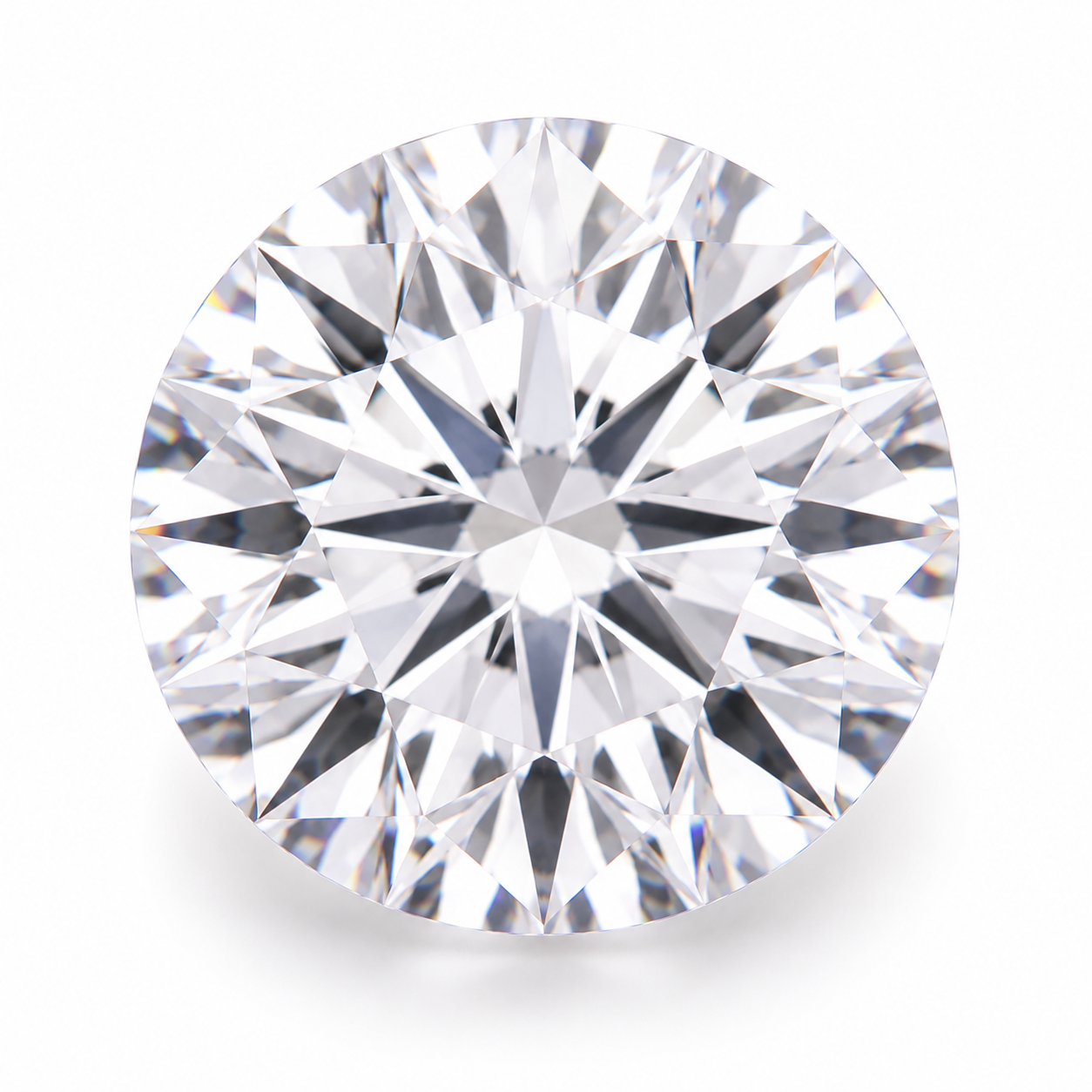 Cubic Zirconia White AA, Round