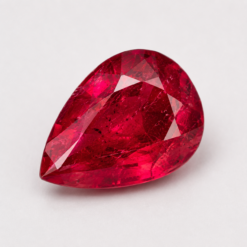 Lab Created Ruby inclusions, Pear