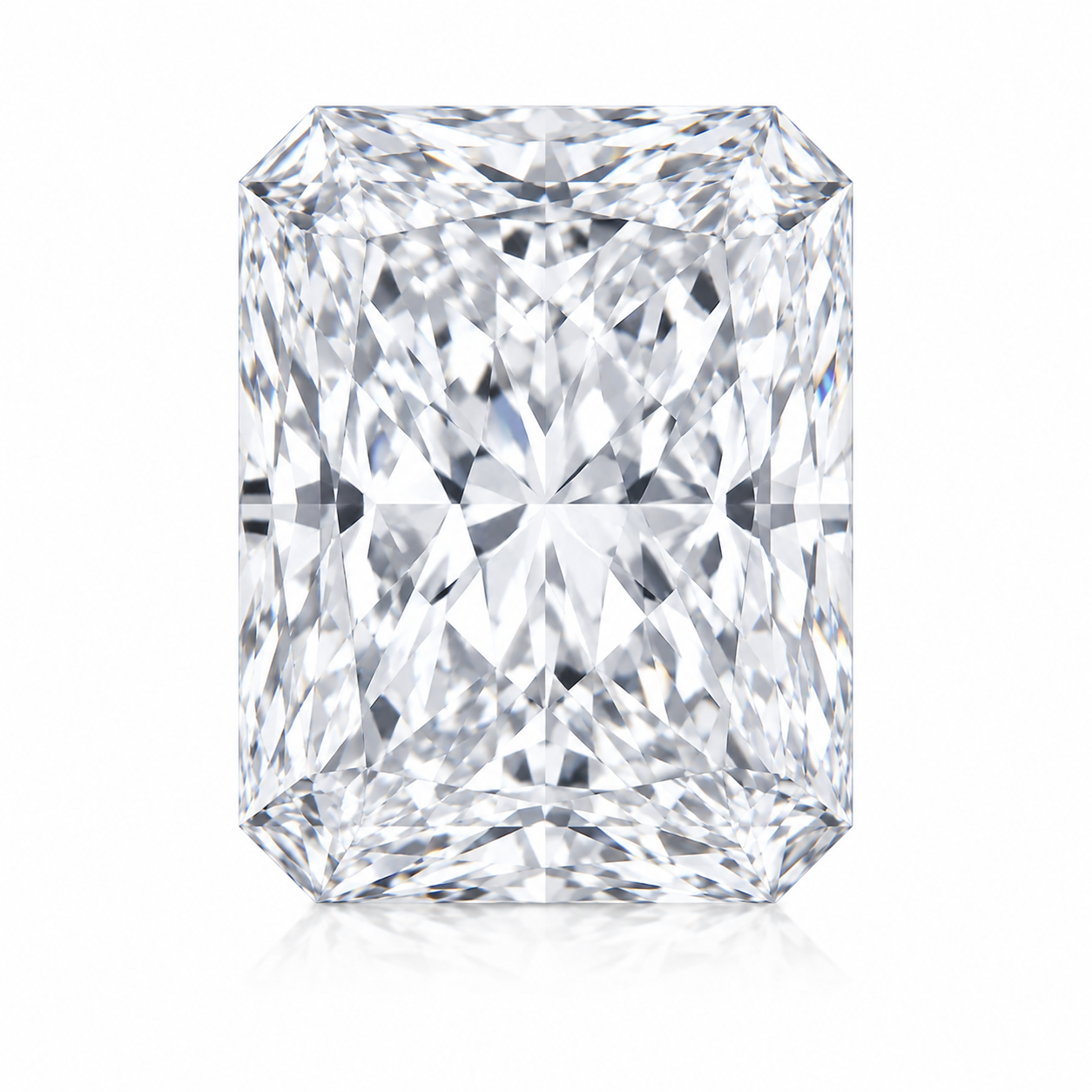 Cubic Zirconia White 6A, Radiant