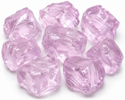 Cubic Zirconia Light Kunzite, Rough