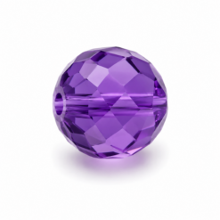 Cubic Zirconia Amethyst, Faceted Beads