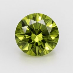 Lab Created Olive# 80, Round