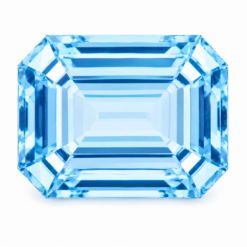 Natural Sky Blue Topaz, Octagon