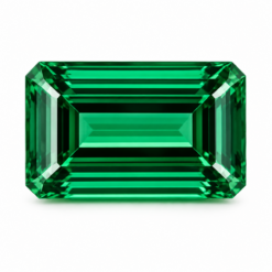 Hydrothermal Emerald Baguette