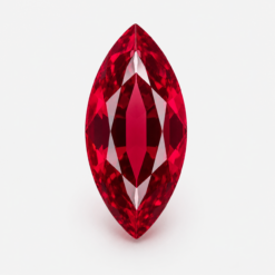 Lab Created Hydrothermal Red Beryl, Marquise
