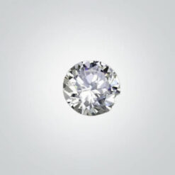 Lab Created White Sapphire, Round
